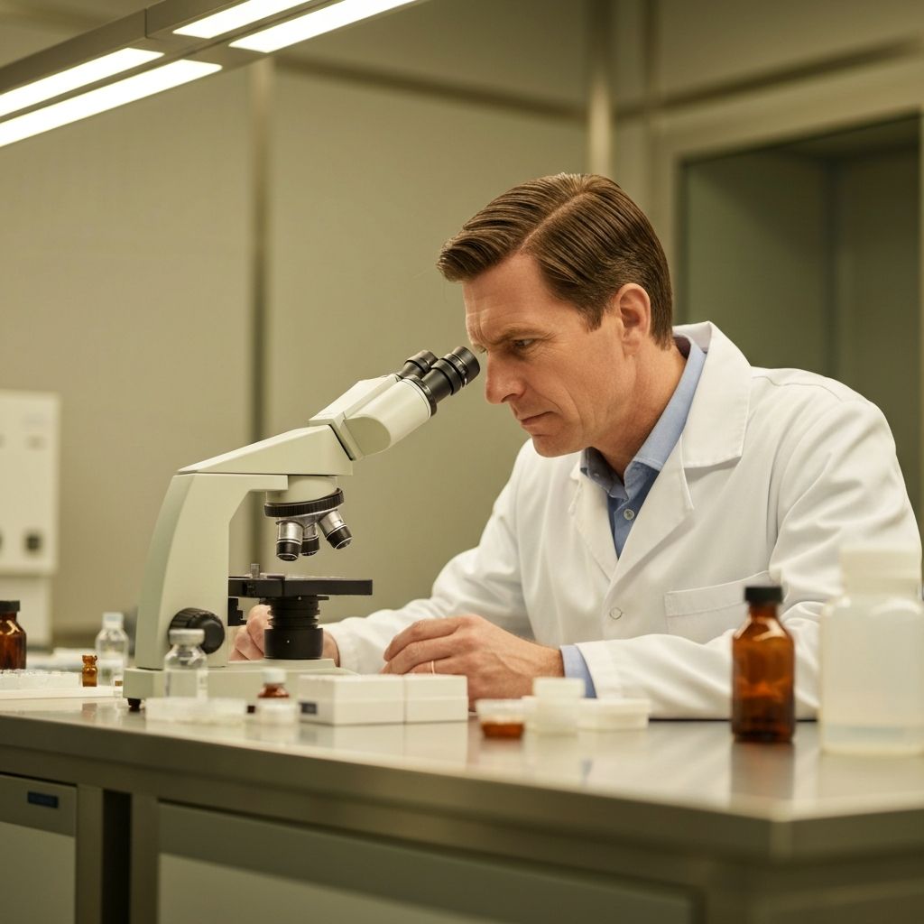 Kontrola jakości w laboratorium MediChem Co.